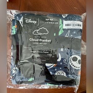 NEW Little Sleepies Nightmare before Christmas Disney Jack & Crew Cloud Blanket